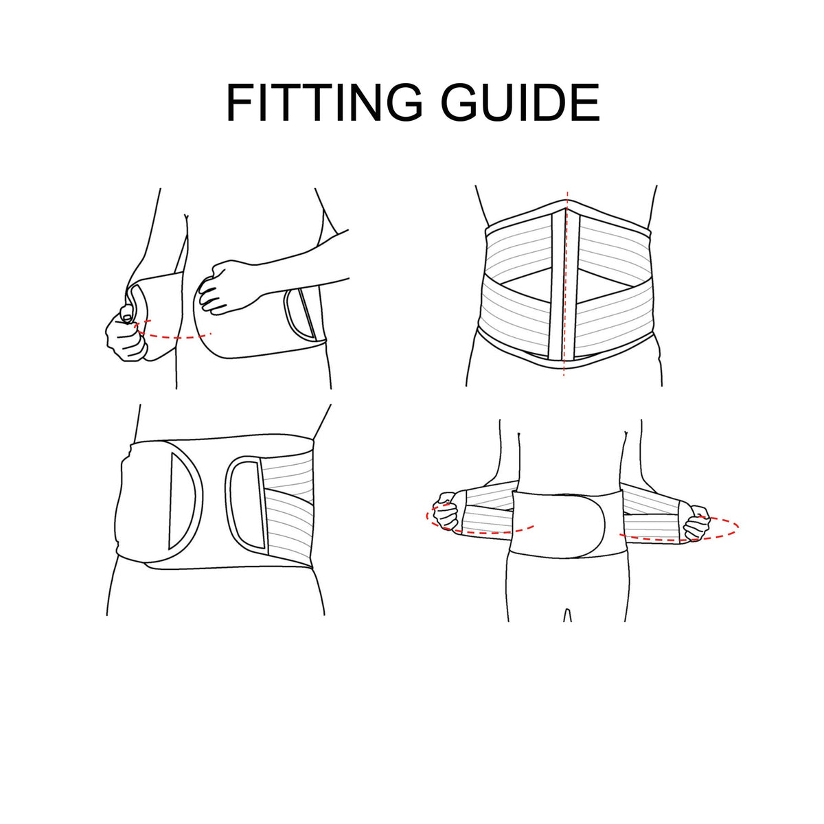 How To Wear A Back Support Correctly